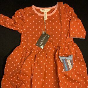 Matilda Jane Pink Polka Dot Dress‎